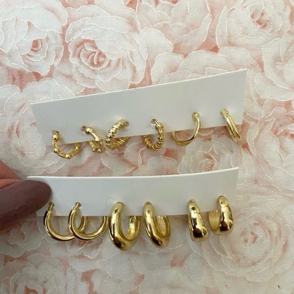 Gold Hoop Earrings Collection